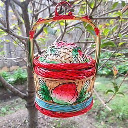 潮州竹编 指尖流转的婚庆雅韵——探秘纯手工手提花篮